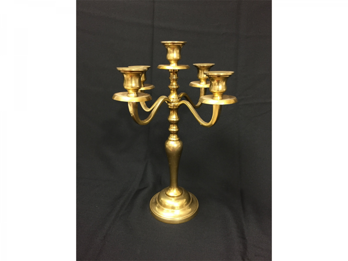 16" Gold Candelabra Barrons Barrons