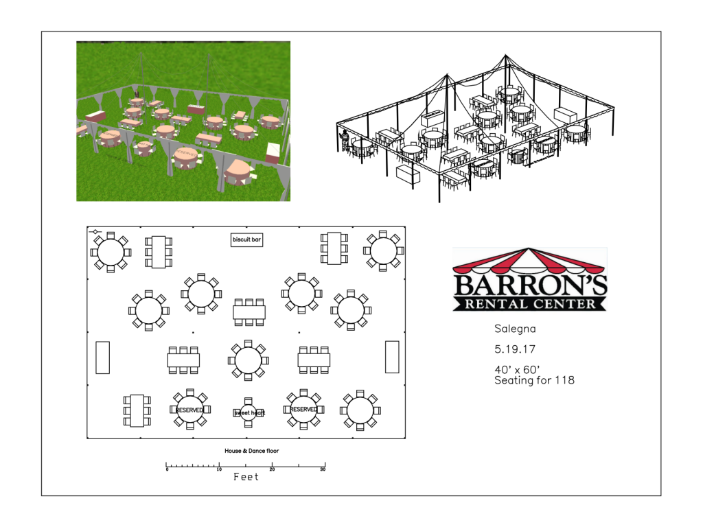 40 X 60 Pole Tent Barrons Barrons