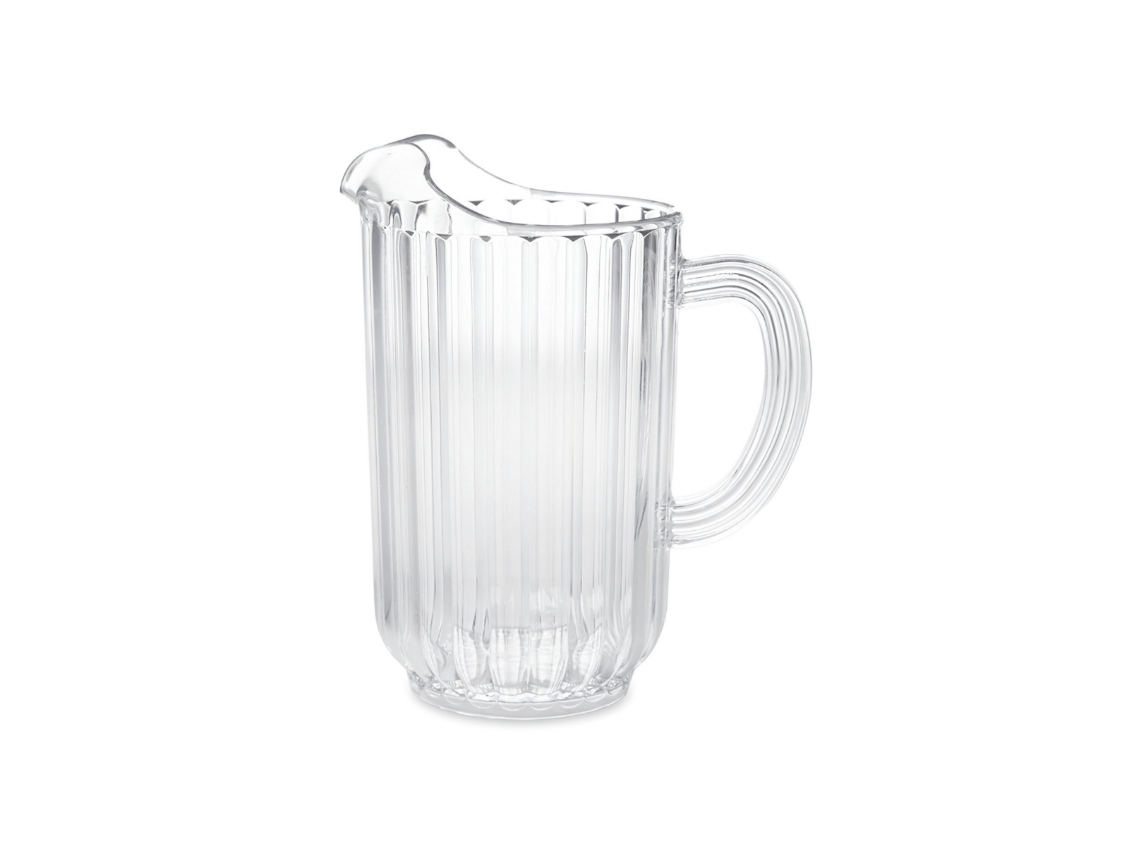 clear pitcher