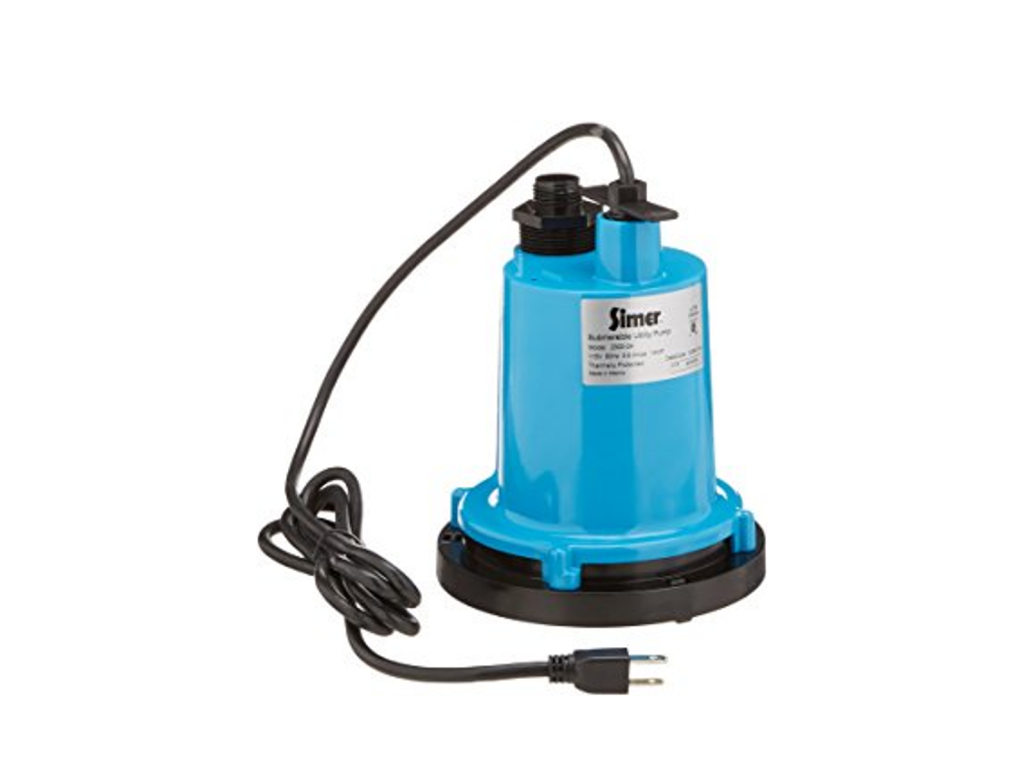 Small Blue Submersible Pump - Barrons Barrons