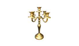 16" Gold Candelabra