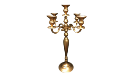 31" Gold Candelabra