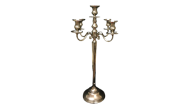 31" Silver Candelabra