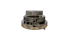 Silver Cake Stands - Round & Square