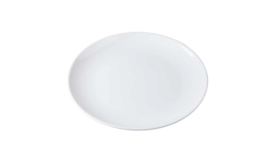 White Oval Serving Tray - 18.5"