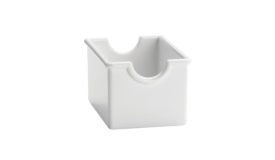 White Sugar Packet Holder
