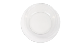 Glass Salad Plate