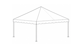 20′ x 20′ Frame Tent
