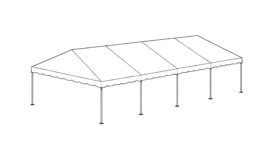 30′ x 45′ Frame Tent