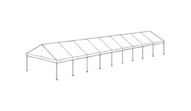 40' x 100' Frame Tent