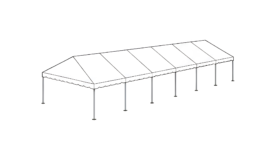 40' x 85' Frame Tent