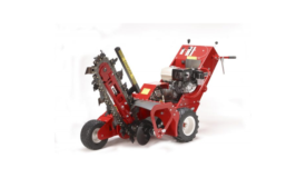 Walk-Behind Trencher on Tracks or Wheels