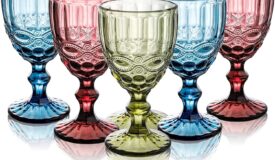 10 oz Multi-Colored Goblet
